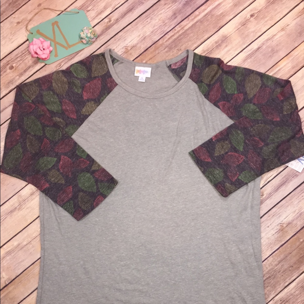 *NWT LuLaRoe Womens Randy Size XL Leaves 🍁 Print*